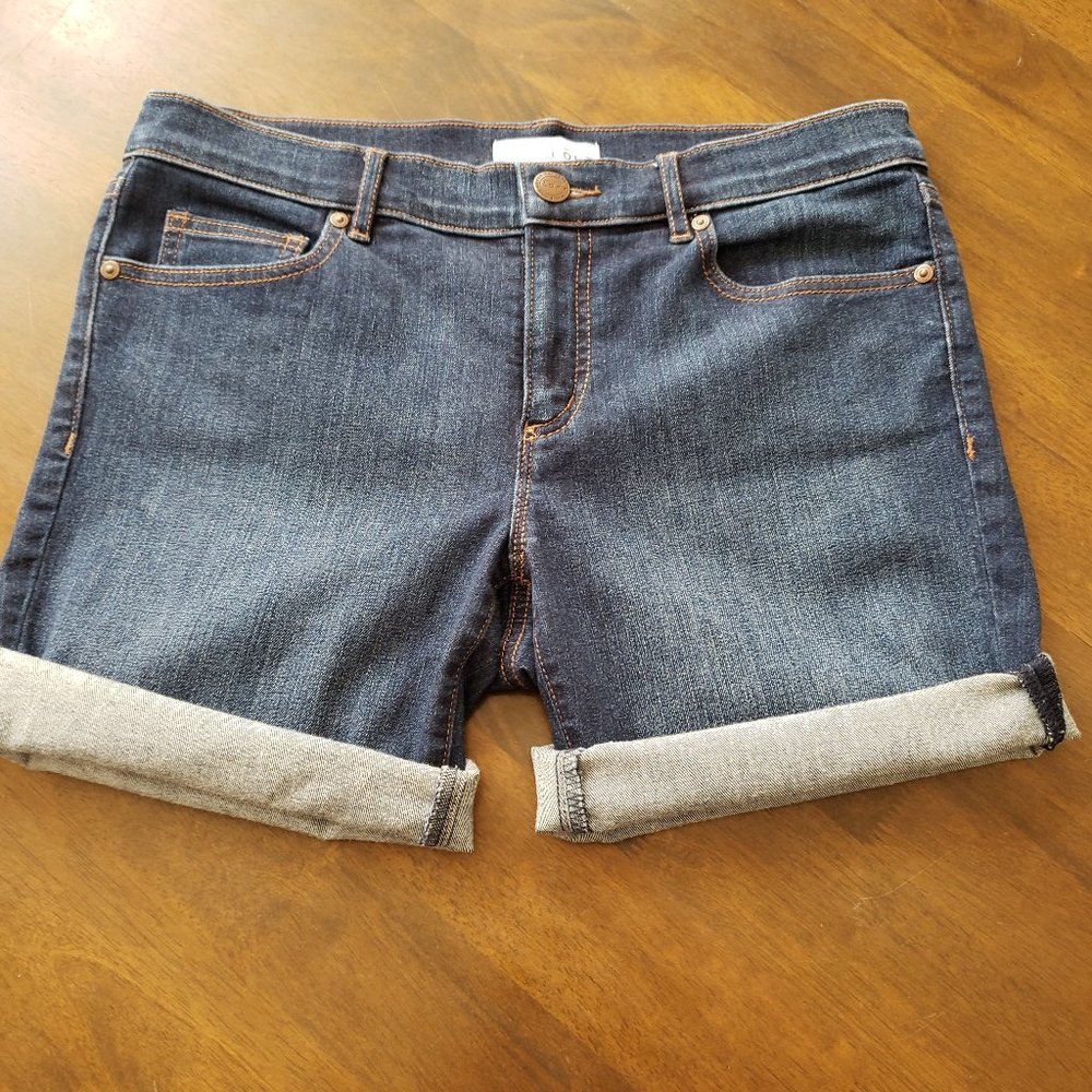 Loft Cutoffs Jean Shorts Size 6/28.